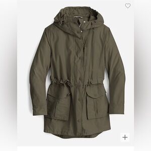 JCrew Perfect lightweight rain jacket